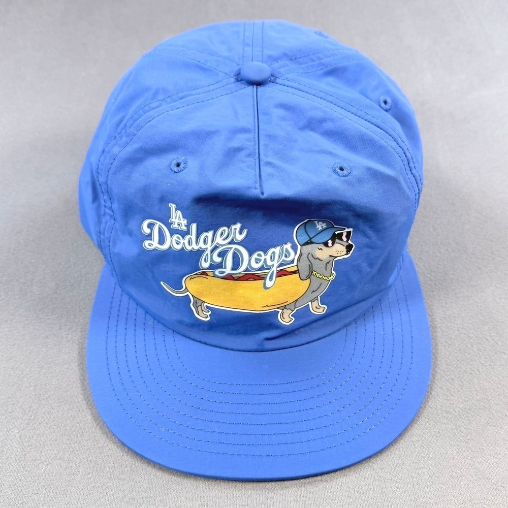 AS Colour Unisex OS Blue Recycled Nylon LA Dodger Dogs Graphic Snapback Surf Hat